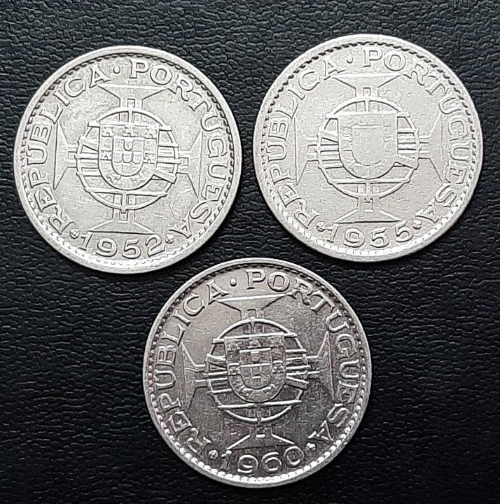 20 Escudos, Mozambique (Overseas Province of Portugal), 1952-1960