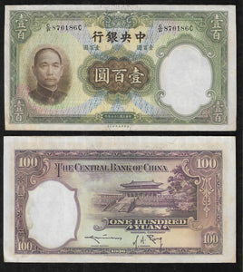 China, 100 Yuan, Banknote